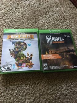 Xbox one rare replay and state of decay