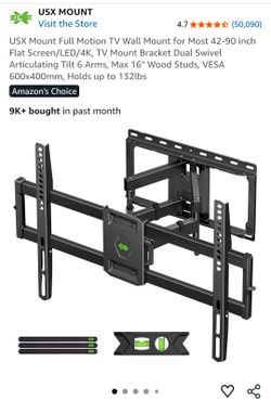 TV Wall Mount 47" to 84" New