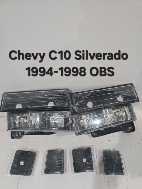 Chevy C10 Silverado 1994-1998 Headlights