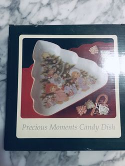 CHRISTMAS - ENESCO PRECIOUS MOMENTS CANDY DISH