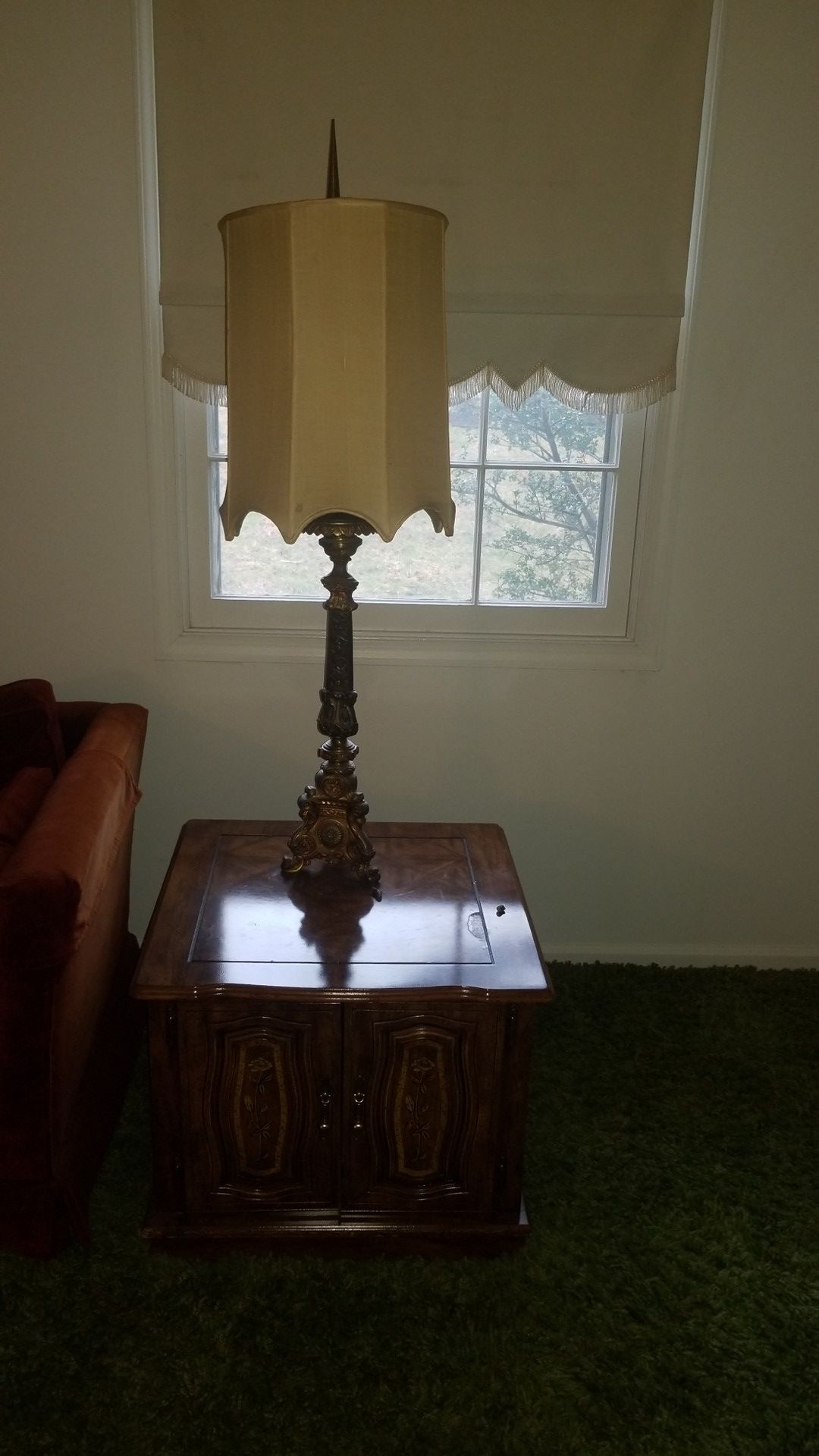 Lamps with end tables