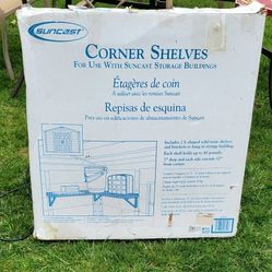 Coner Shelving For Garage Or Shed