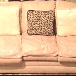 2 LEATHER Couches Set