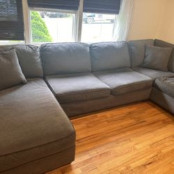 Gray Sectional/Jordans