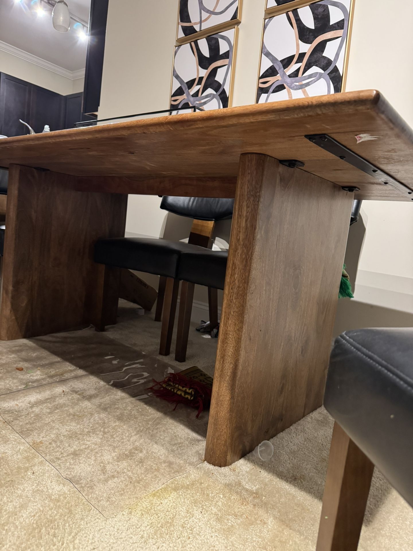 solid Wood  Dining Table