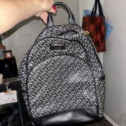 Black And Grey Backpack 