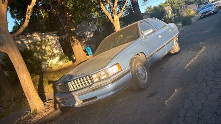 1994 Blue Cadillac Deville