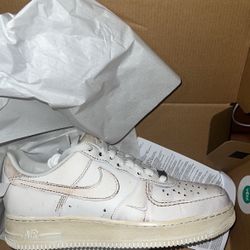 Air Force 1 Low Dirty Triple White Size 9.5 Mens 