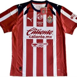 Club Deportivo, Guadalajara, Home Soccer, Jersy 4xl 