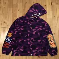 Bape Zip Up Sweater