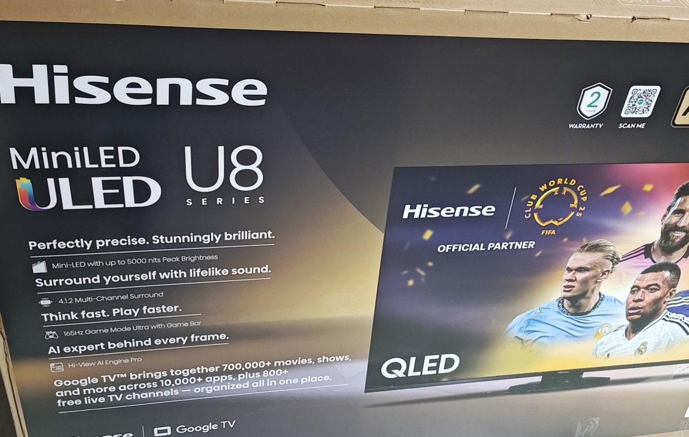 TV HISENSE MINI-LED SMART 65".