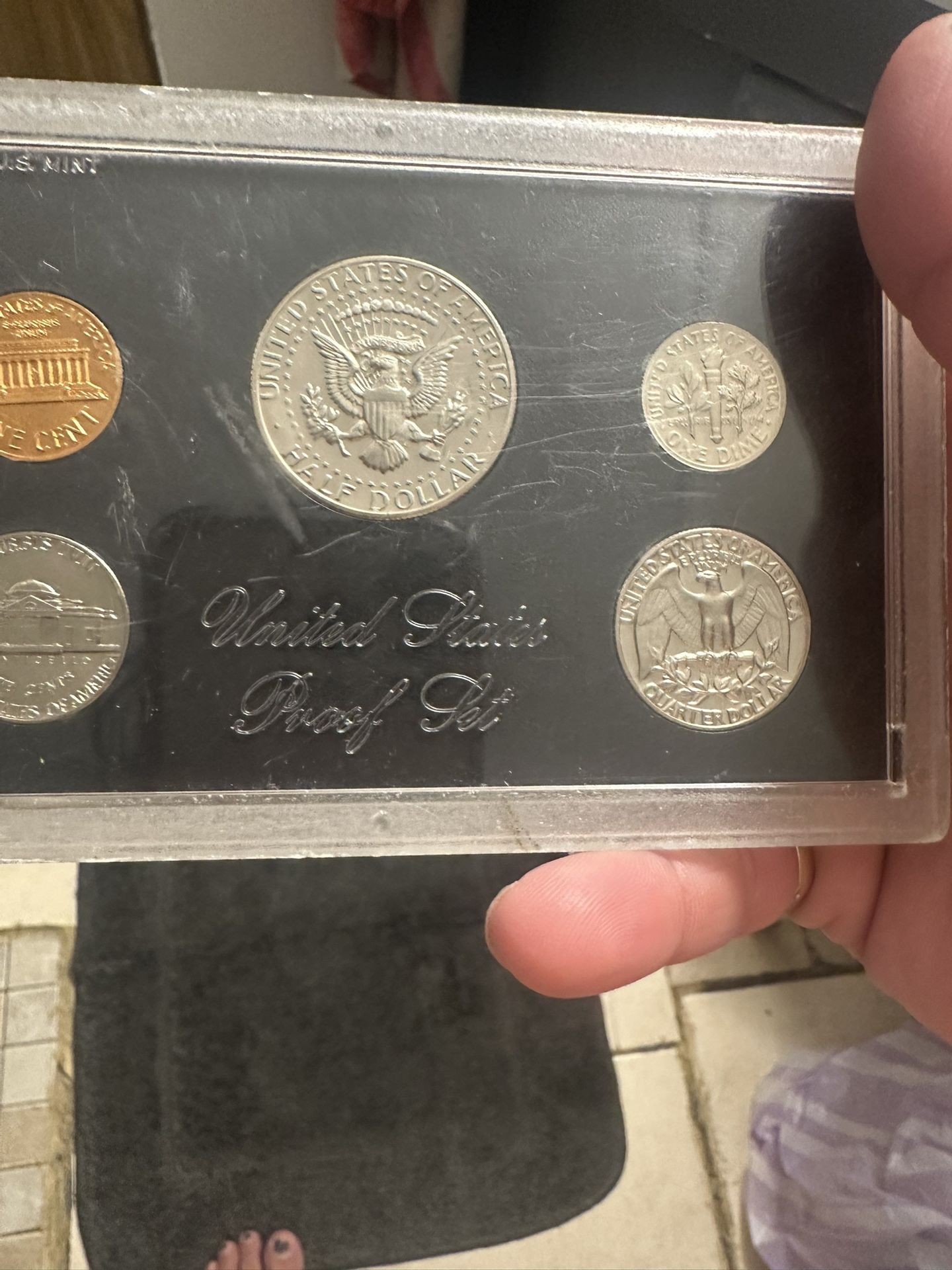 1972 United States Mint Proof Set, San Francisco Mint Mark