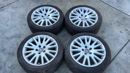 Audi A6 Aluminum 17 Inch wheels and tires