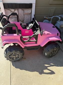 Power wheel Jeep…FREEEE! GRATIS!
