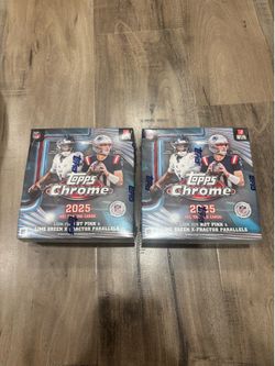 Topps Chrome Football 2025 retail price