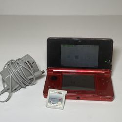 Flame Red Nintendo 3DS