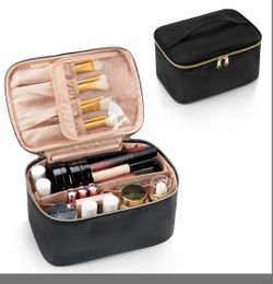 OCHEAL Black Makeup Travel Bag