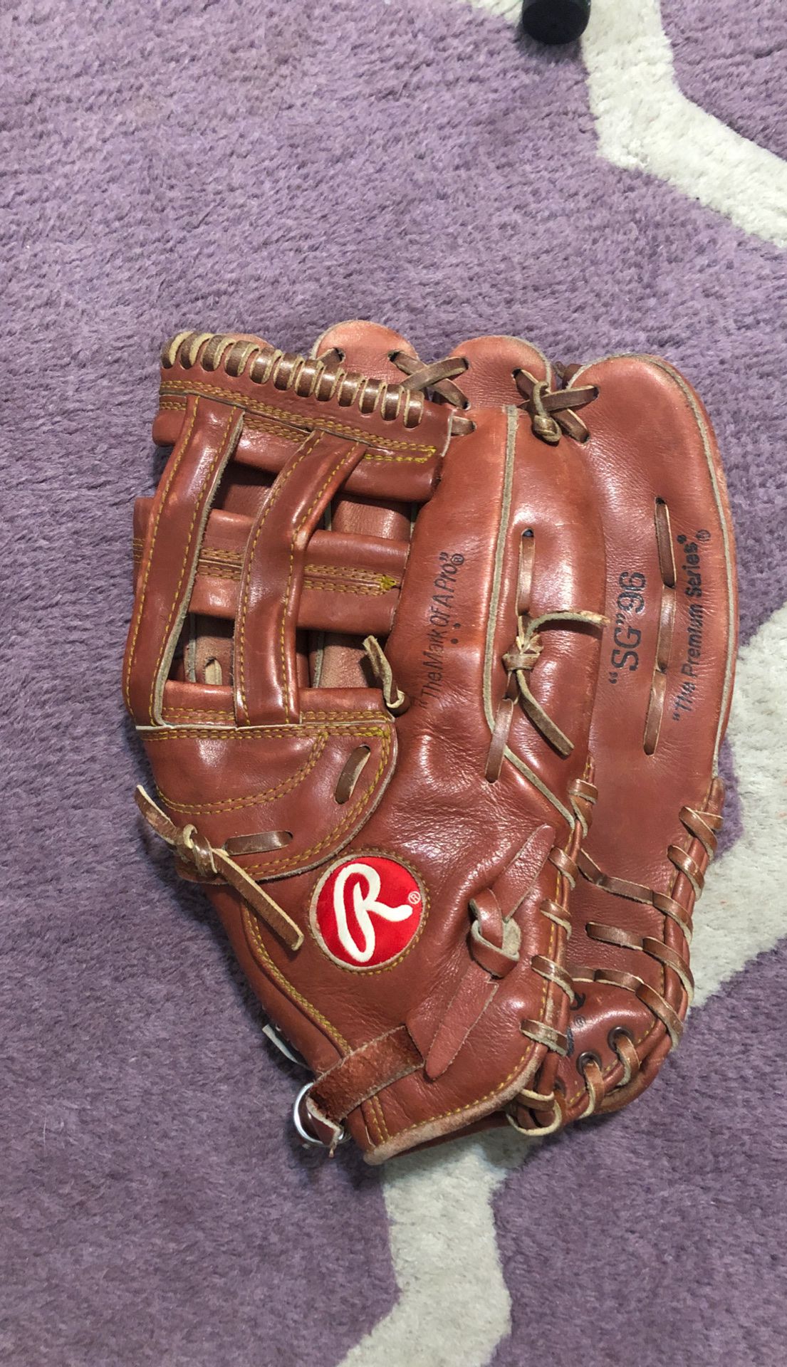 Rawlings sg96 baseball/softball glove made in japan