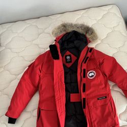 CANADA GOOSE Expedition Fusion Fit Parka Red