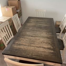 Dining Room Table With Chairs Need Gone 