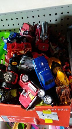 Disney cars $1.50 each