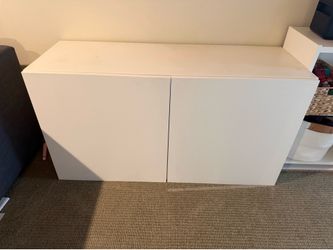 White cabinet