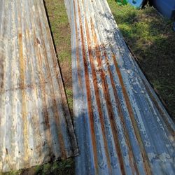 Corrugated Metal Roofing Siding Panels Old Barn Style 14 Ft X 3 Ft
