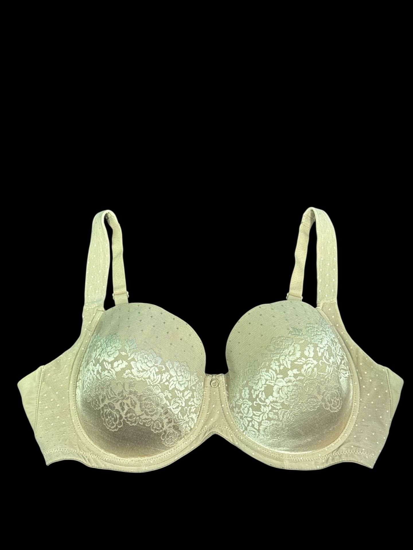 Soma 38DD Golden Nude Elegant Bra Underwire Stunning Support Balconet