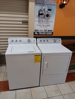 Ge Washer And Dryer