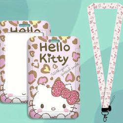 Hello Kitty Leopard ID Holder