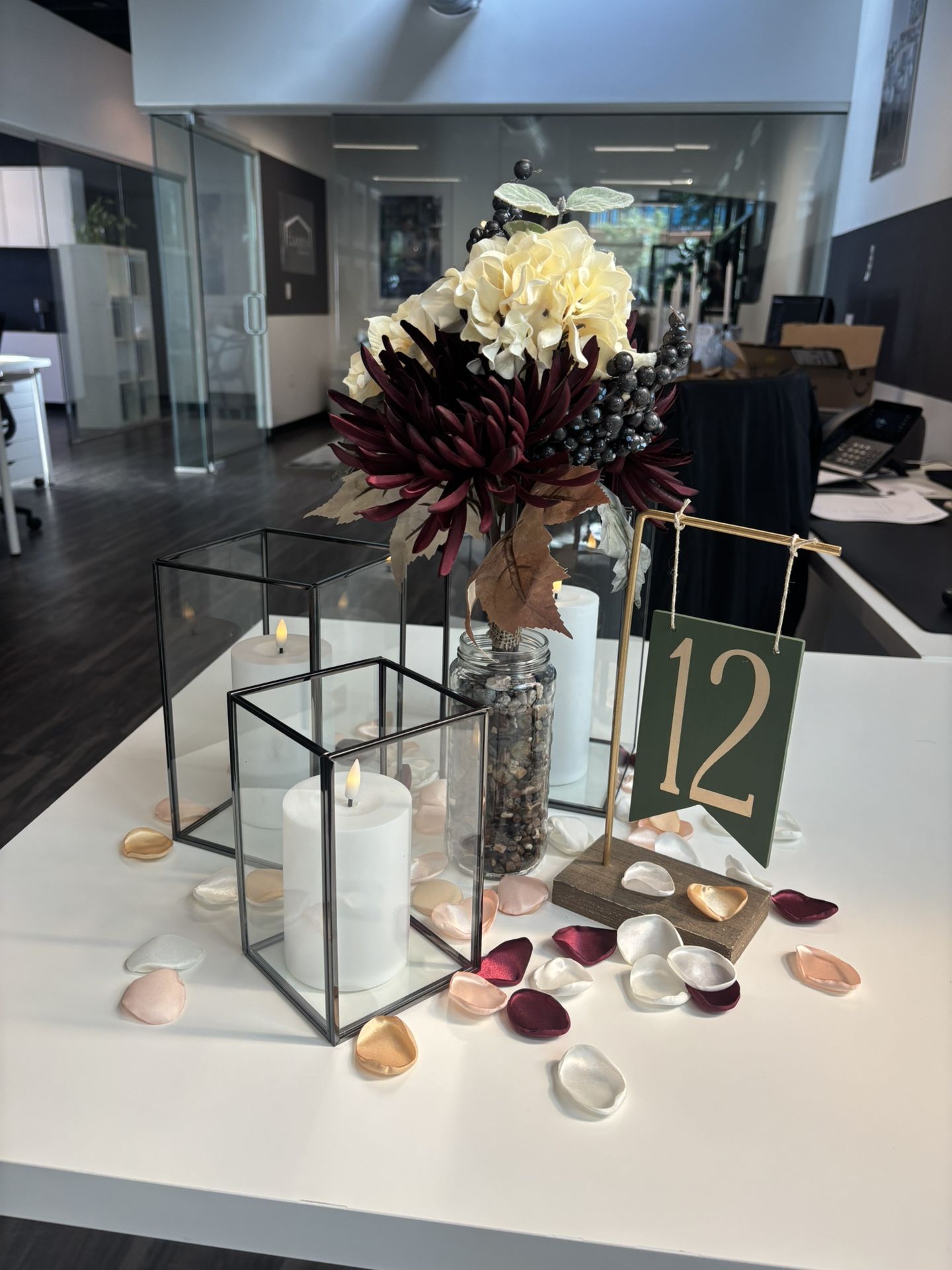 Wedding Aisle Decor / Table Numbers
