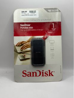 Sandisk Portable 1TB Hard Drive
