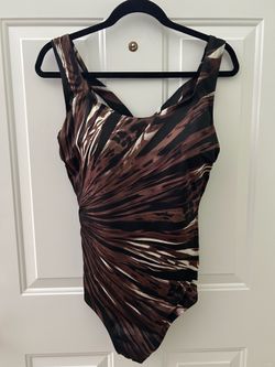 Longitude one piece cross back swimsuit Size 18