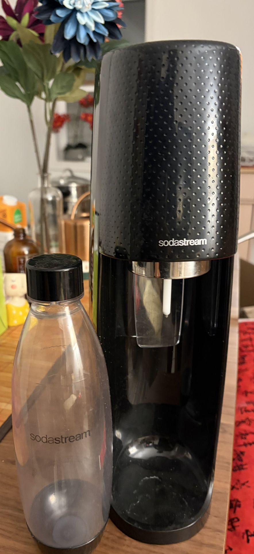 Sodastream With Almost Full Cartridge