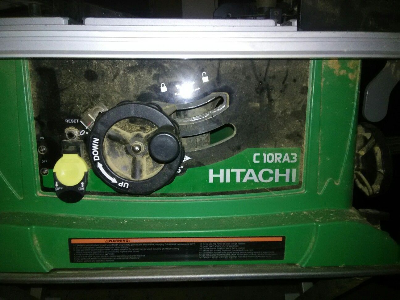 Hitachi 10" Jobsite Table Saw C10RA3 with Stand, Blades for Sale in