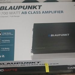 Blaupunkt 1700 Watts Amplifier 4 Channell Brand New In The Box 