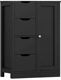 Black bathroom cabinet WYG5630 (NH)