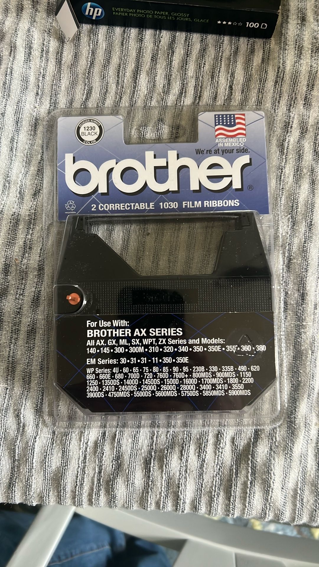 Brother 2 Correctable 1030 Film Ribbons
