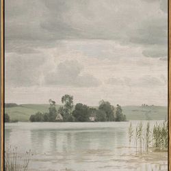 InSimSea Franed Canvas Print