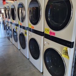 LG ThinQ WashTower Single Unit Front Load Washer 4.5 Cubic Feet  AND  Gas Dryer 7.4 Cubic Feet