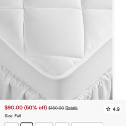 Full Size hotel collection Mattress Topper