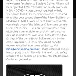 Brooklyn Nets &Portland Tickets  4 Seats Together 