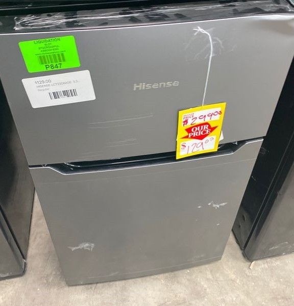Hisense LCT33D6ASE Mini Fridge With Freezer