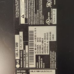 LG TV 60"