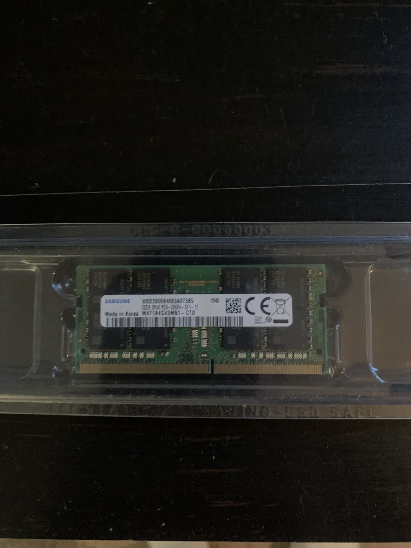 Samsung 32GB DDR4 2666MHz RAM Memory Module for Laptop Computers