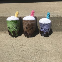 Crochet Boba Stuffie 