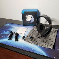 New Wireless Gaming Headset for PS5, 2.4GHz Gaming Headphones Wireless W/ Noise Canceling Microphone for PS5, PS4, Fortnite & Call of Duty/FPS Gamers,