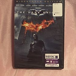 The dark knight dvd