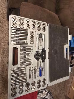 "60-Piece Tap and Die Set (SAE & Metric) - Like New