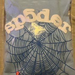 Light Blue Spider Hoodie